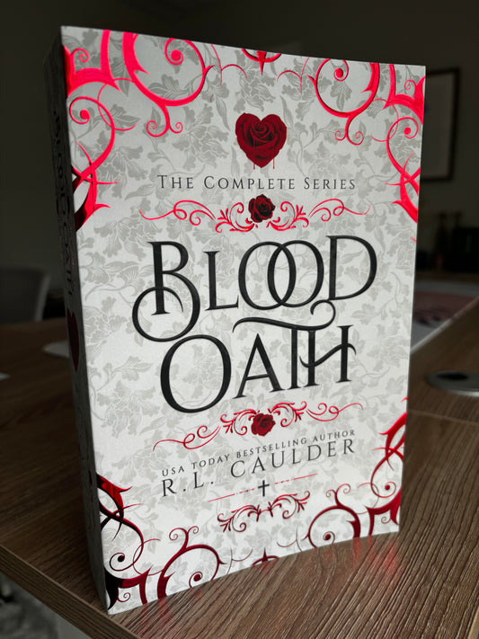 Blood Oath paperback exclusive omnibus signed