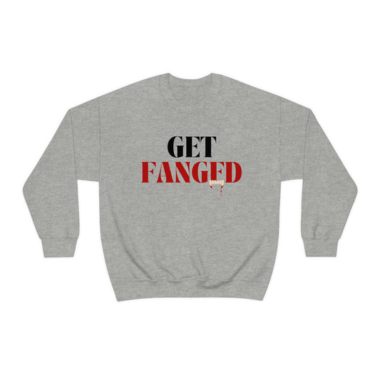 Get Fanged Red Crewneck Sweatshirt