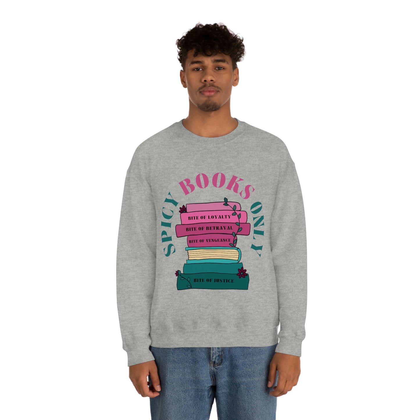Smutty Books Only Crewneck Sweatshirt