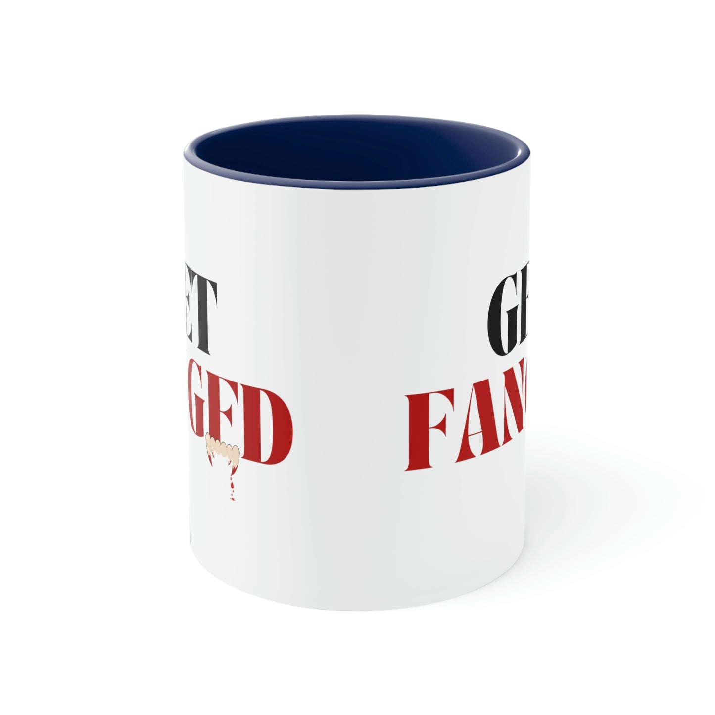 Get Fanged Red Mug