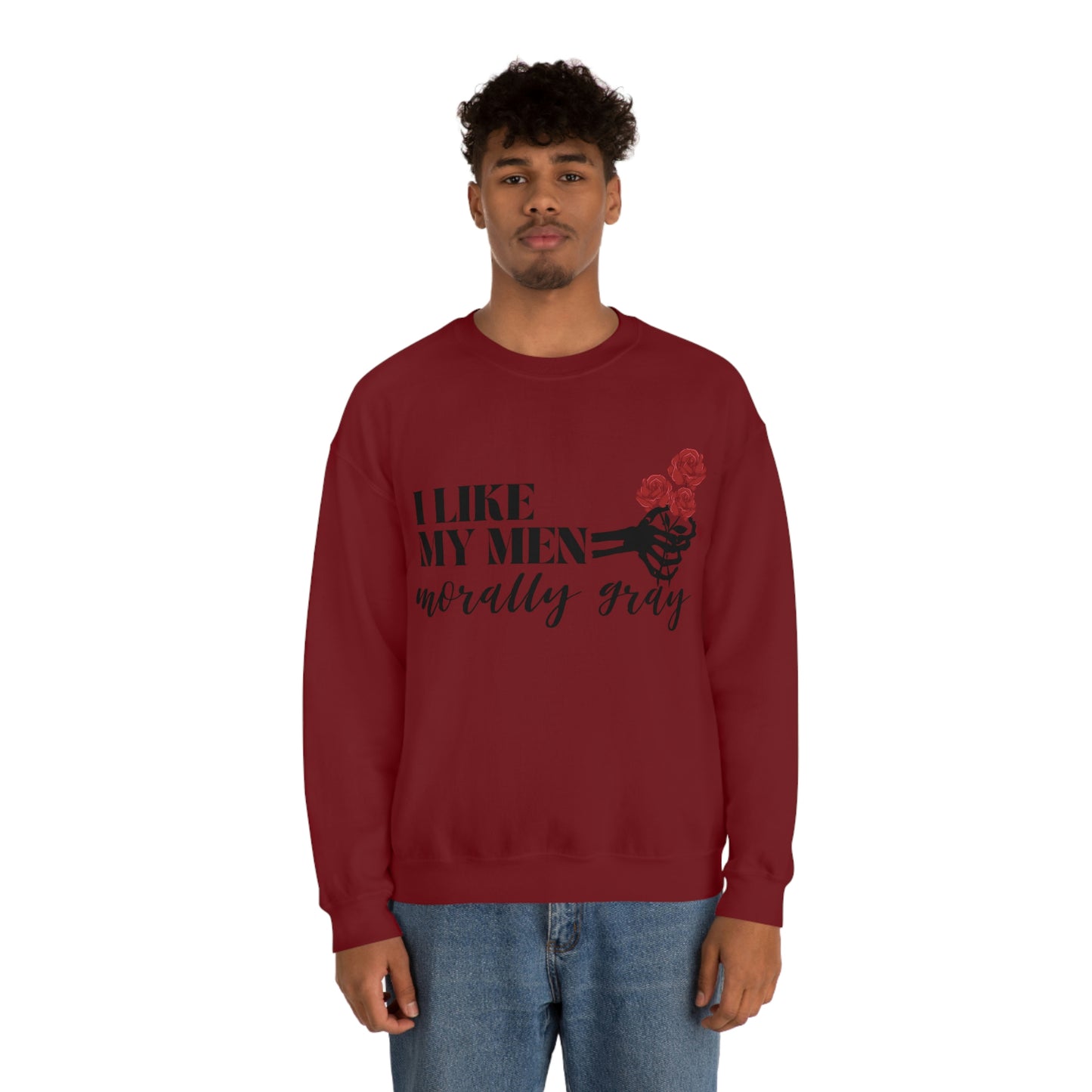 Morally Grey Crewneck Sweatshirt