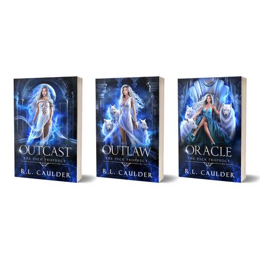 The Pack Prophecy Trilogy Paperbacks Signed