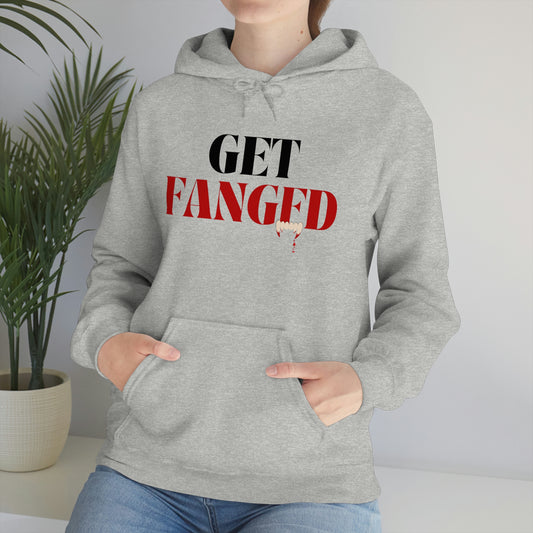 Get Fanged Red Hooded Sweatshirt