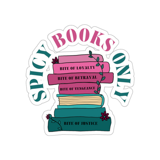 Smutty Books Only Stickers